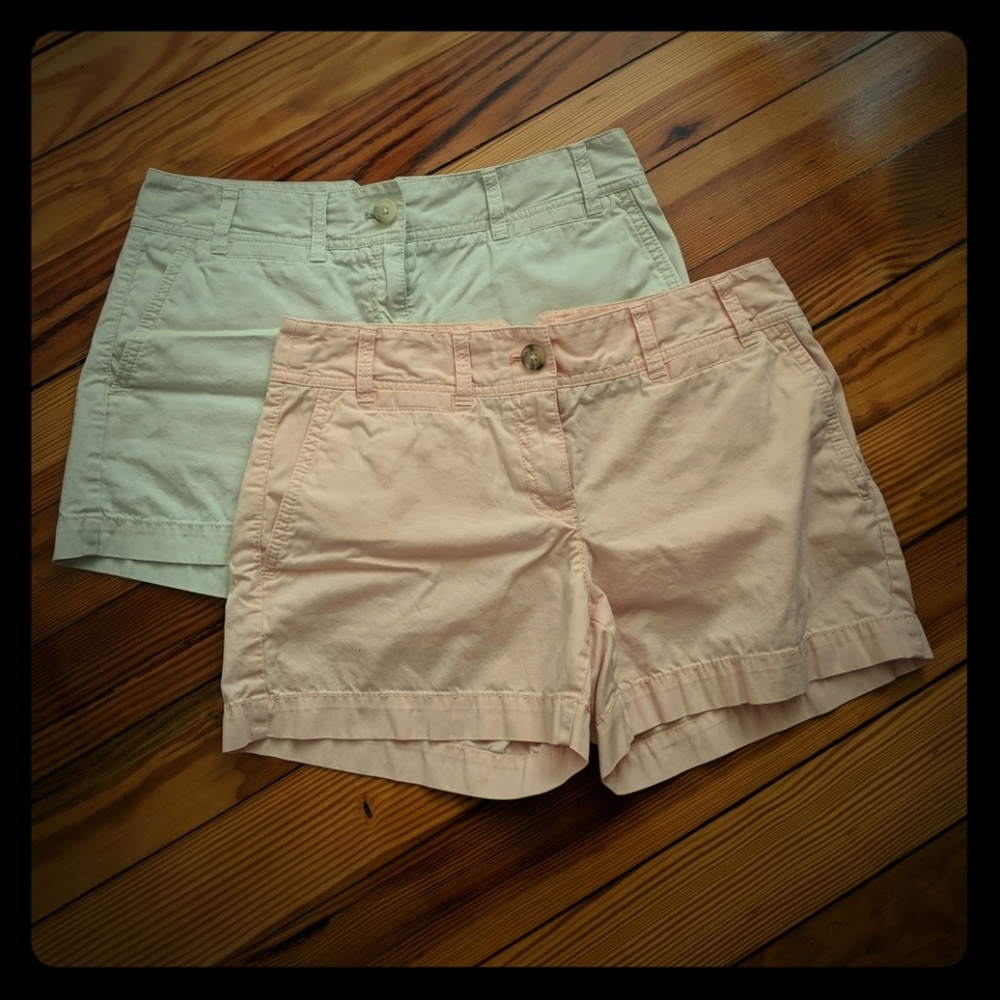 Loft shorts: 2 pair with pockets galore!
